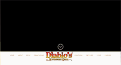 Desktop Screenshot of diablossouthwestgrill.com